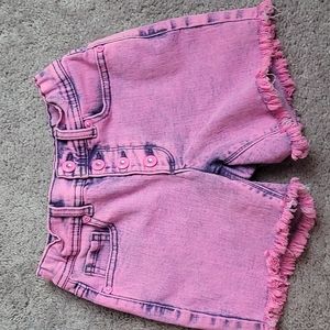 Cute pink shorts